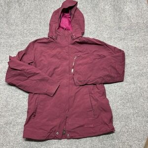 Marmot Jacket Womens Medium Purple Hooded Waterproof Ski Snowboard Shell C45110